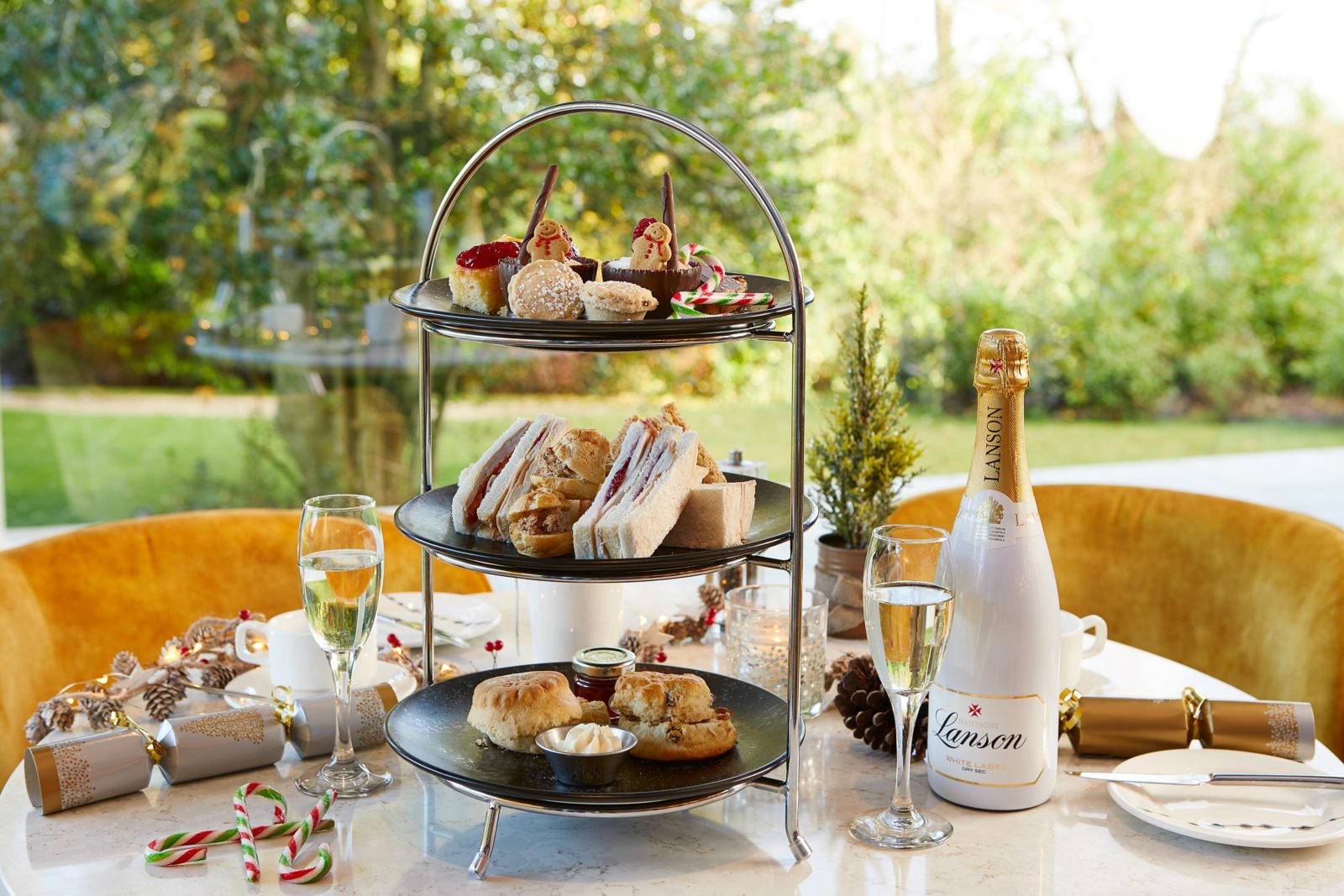 Afternoon Tea Christmas Festive Dalmeny
